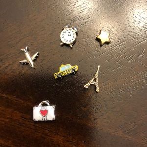 Origami Owl Charms (traveler set)